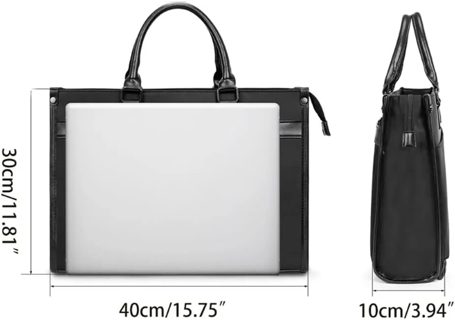15.6 Inch Briefcase Convertible Messenger Bags Handbag Men Waterproof Nylon Multifunctional Business Shoulder Bag