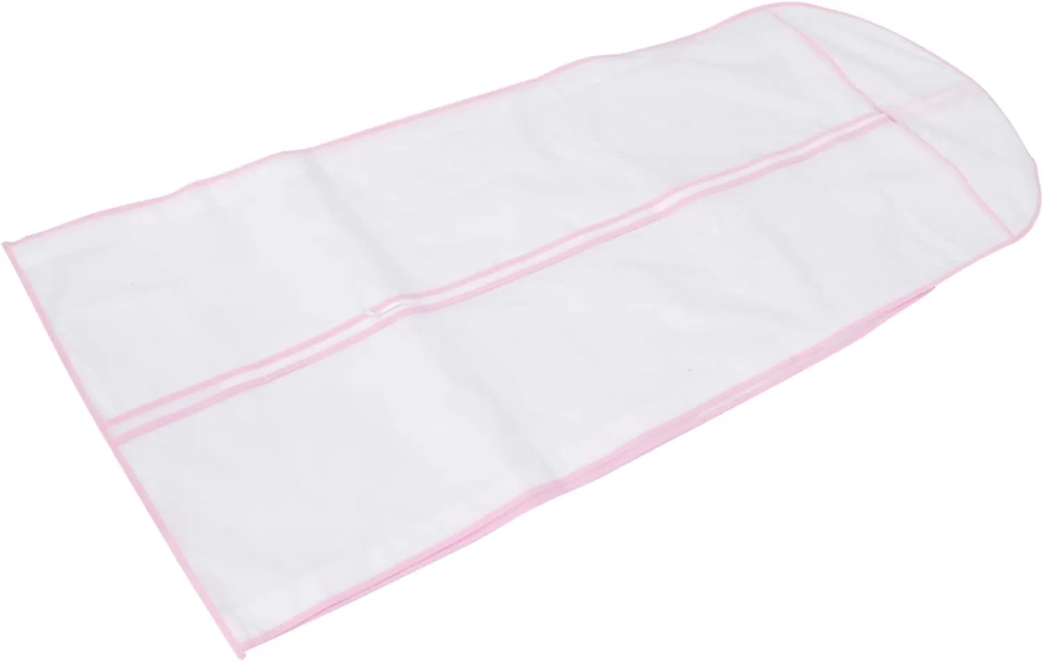 1Pc Nonwoven Wedding Dress Cover Bag Bridal Gown Storage Protector Edged Garment Bag for Traveling Clothing Storage Preserves Dress Appearance