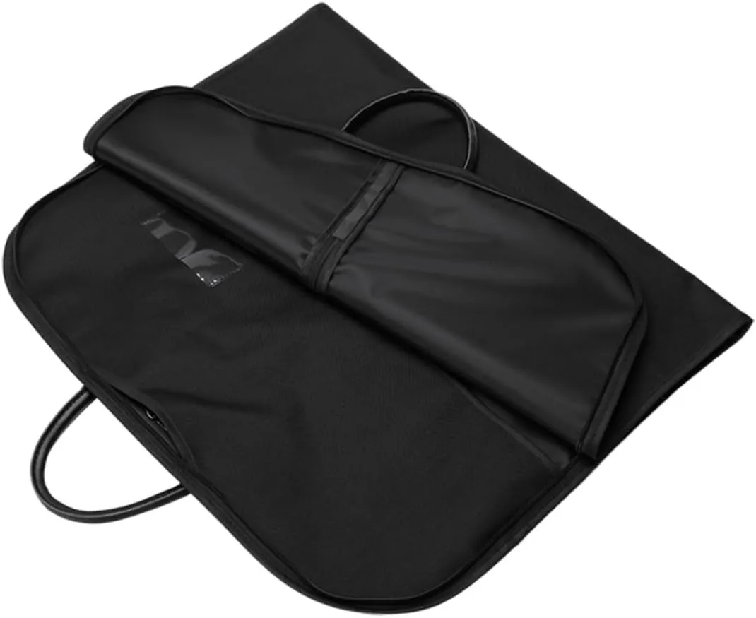 1pc Suit Dust Bag Door Storage Bag Foldable Packing Man Hanger Folding Garment Bags for Travel Duffle Bag Handles Carry Trifold Rail Suit Bags Straps The Oxford Cloth Black/6168