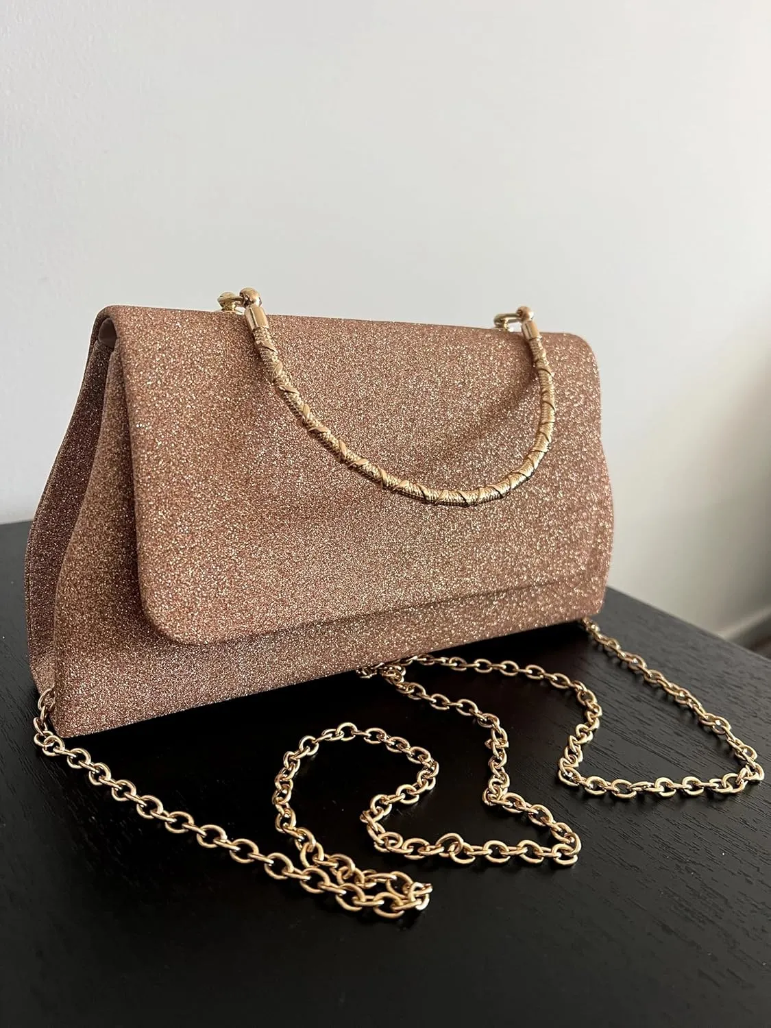 AandinaA Evening bags for Women with a keychain as a gift clutch purse formal Wedding Party Prom with Shoulder Strap
