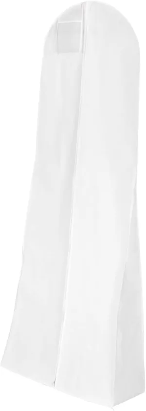 Alipis Dust Cover White Wedding Dress Wedding Dress Clothes Covers Non-woven Material Breathable Garment Bag Garment Storage Bags Non-woven Fabric White