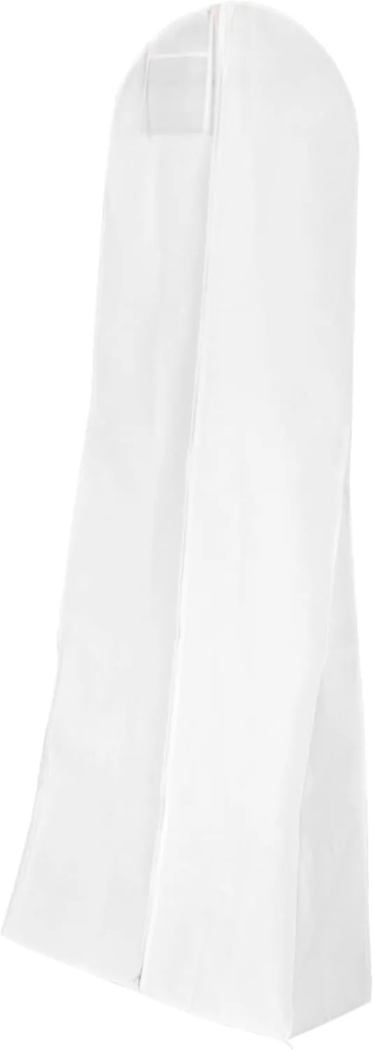 Alipis Dust Cover White Wedding Dress Wedding Dress Clothes Covers Non-woven Material Breathable Garment Bag Garment Storage Bags Non-woven Fabric White