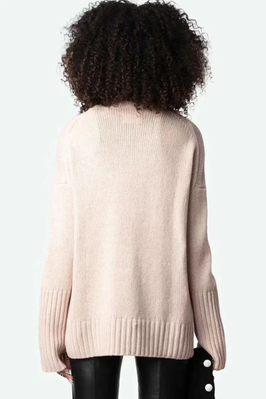 Alma We Heart Spike Turtleneck Sweet