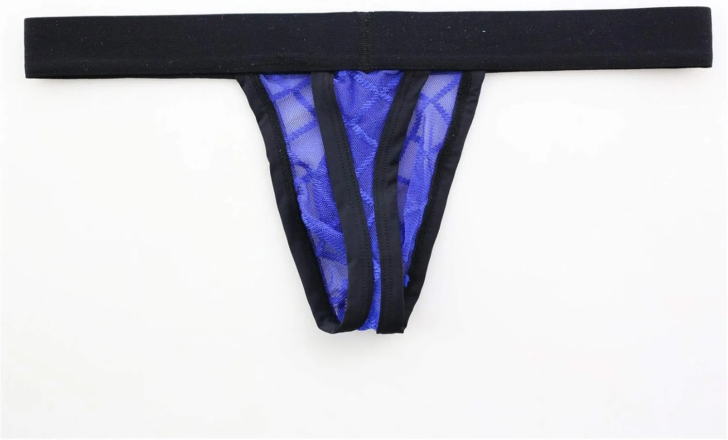 Andongnywell Men's Sexy G-String Breathable Hole Underwear Bikini Low Rise Pouch Briefs Knickers underpants