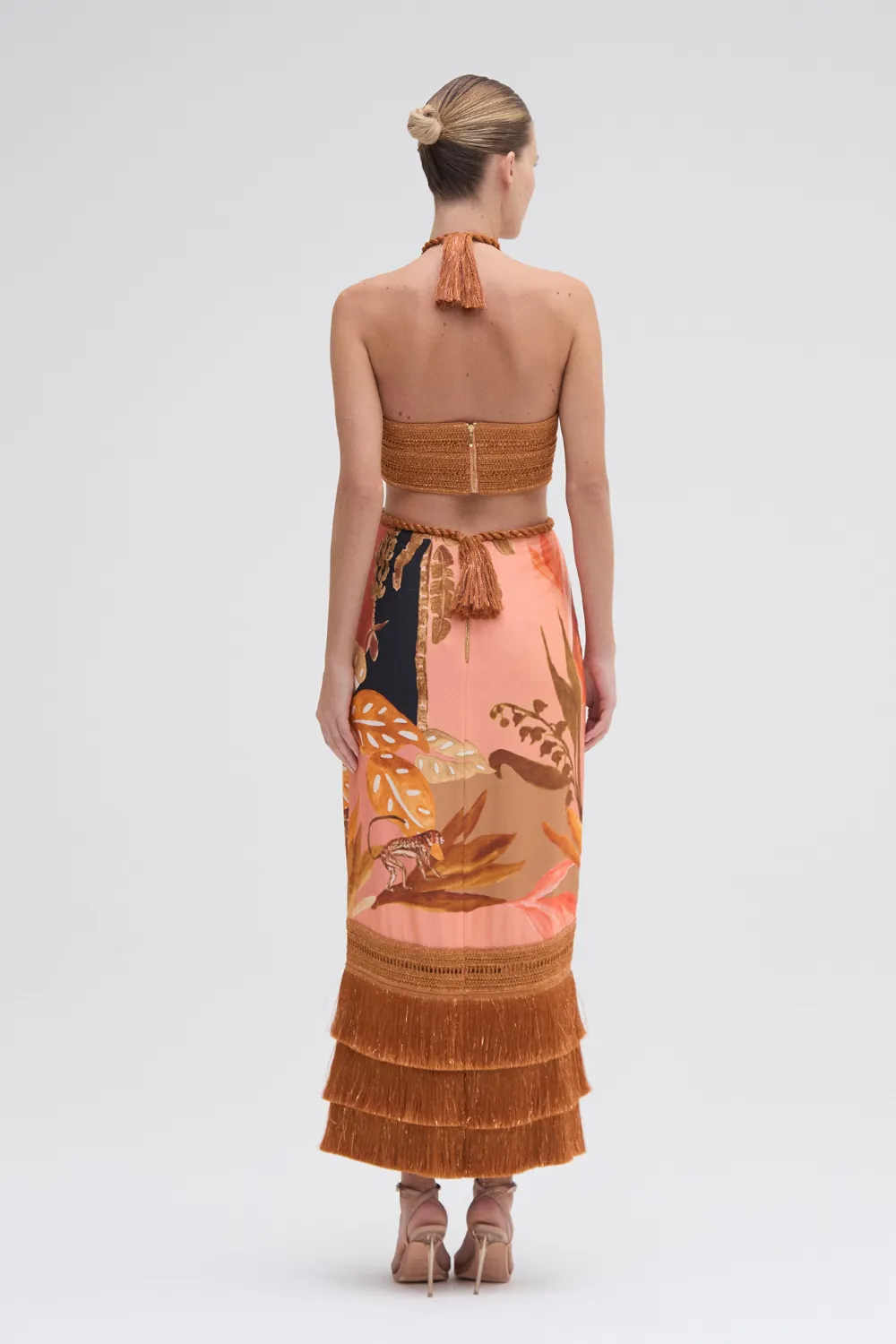 BANANIER CUT OUT MIDI DRESS
