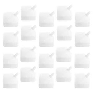 Beaupretty 20pcs Lotion Bag Travel Lotion Container Makeup Packing Bag Cosmetic Travel Containers Travel Storage Bag Travel Clear Toiletry Bag Plastic Containers The Pet Filling