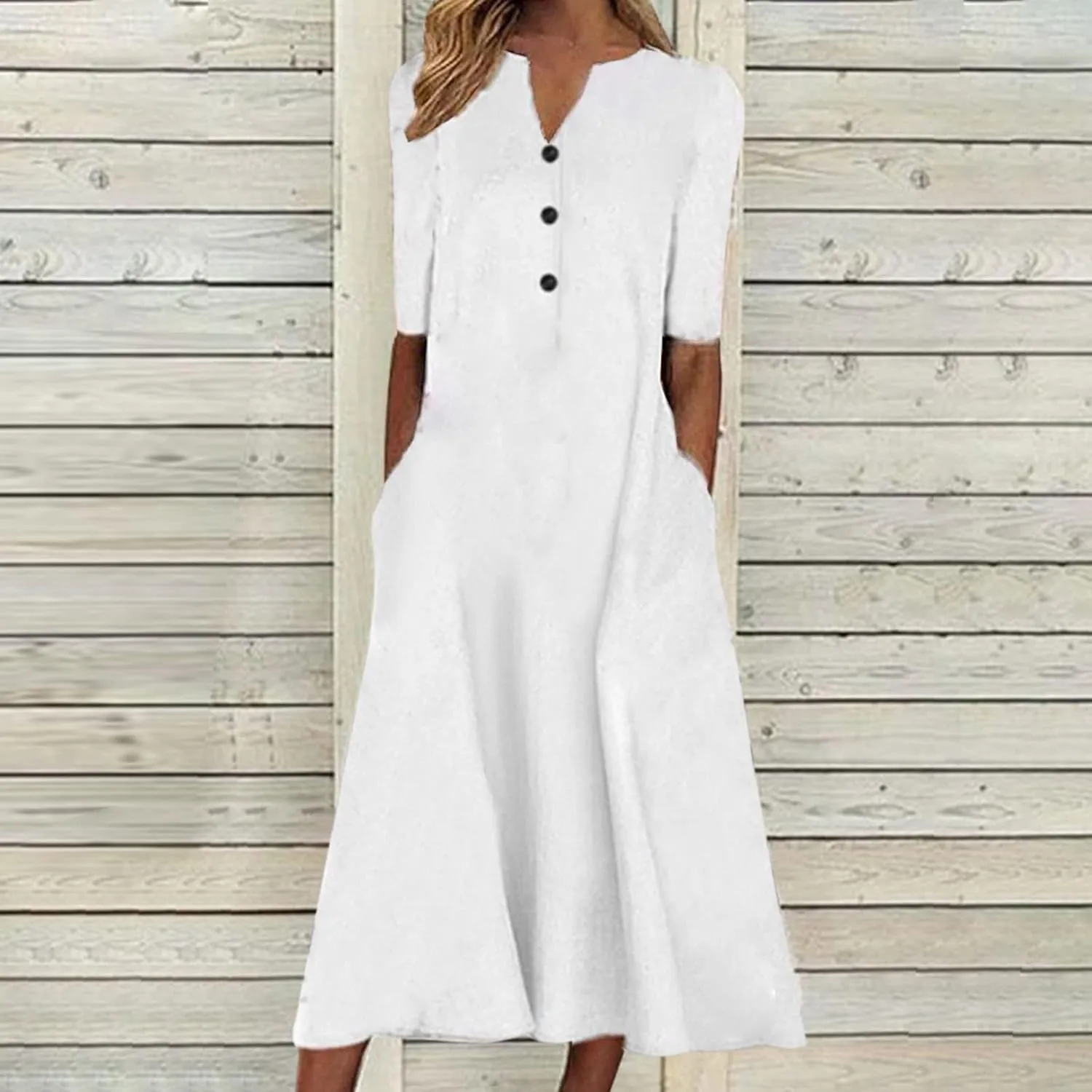Ceboyel Summer Boho Dresses for Women 2023 Short Sleeve Maxi Long Dress Floral Print Casual Dress Trendy Ladies Outfits