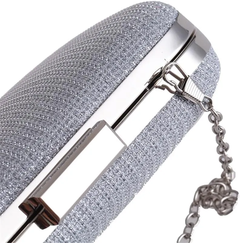 Checkered Chain Diagonal Straddle Bag Dinner Handheld Evening Dress Paired with Handbag(E)
