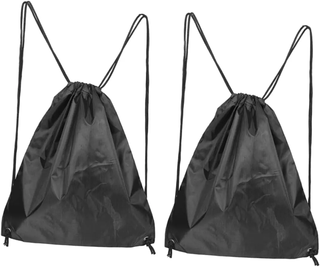 CHILDWEET 2pcs Portable Helmet Bag Drawstring Backpack for Skiing and Gym Ergonomic Design Secure Closure for Storing Helmets Sports Gear