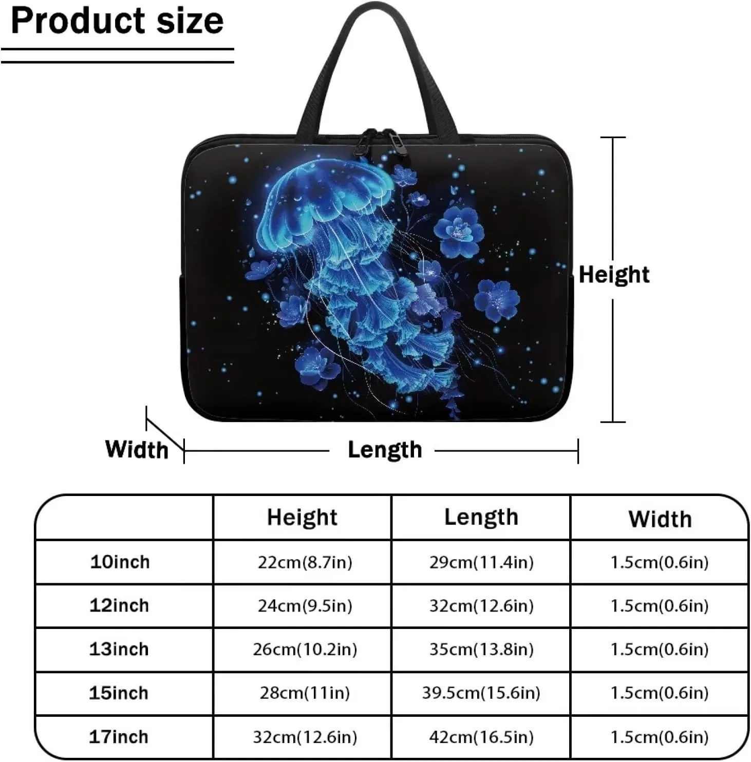 Computer Bags for Laptops for Women Men Laptop Bag Laptop Sleeve Casual Briefcase Handbag Work Bags
