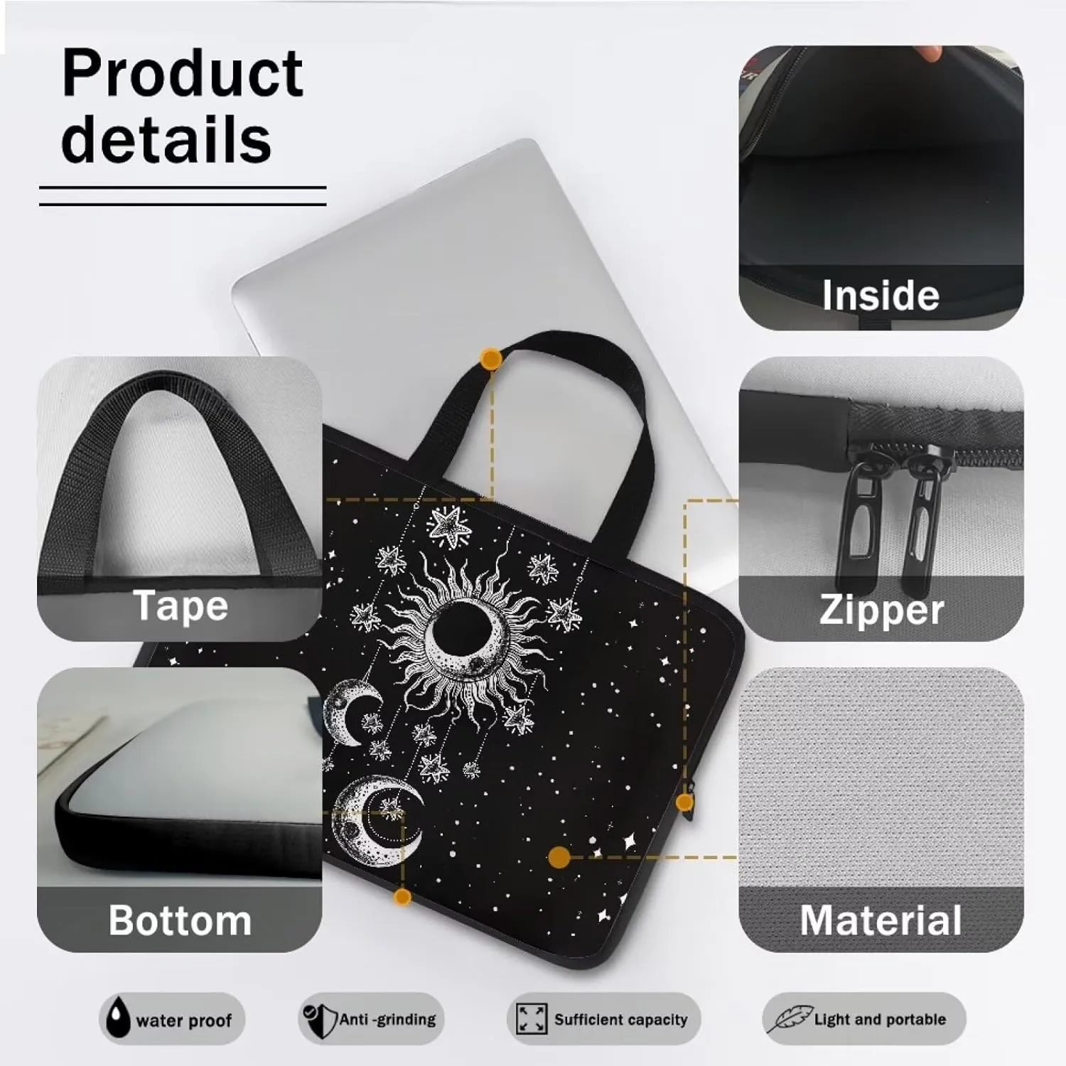 Computer Bags for Laptops for Women Men Laptop Bag Laptop Sleeve Casual Briefcase Handbag Work Bags
