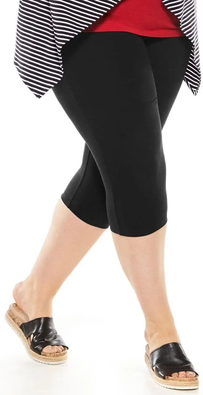 Coolibar UPF 50  Women's Monterey Summer Capris - Sun Protective
