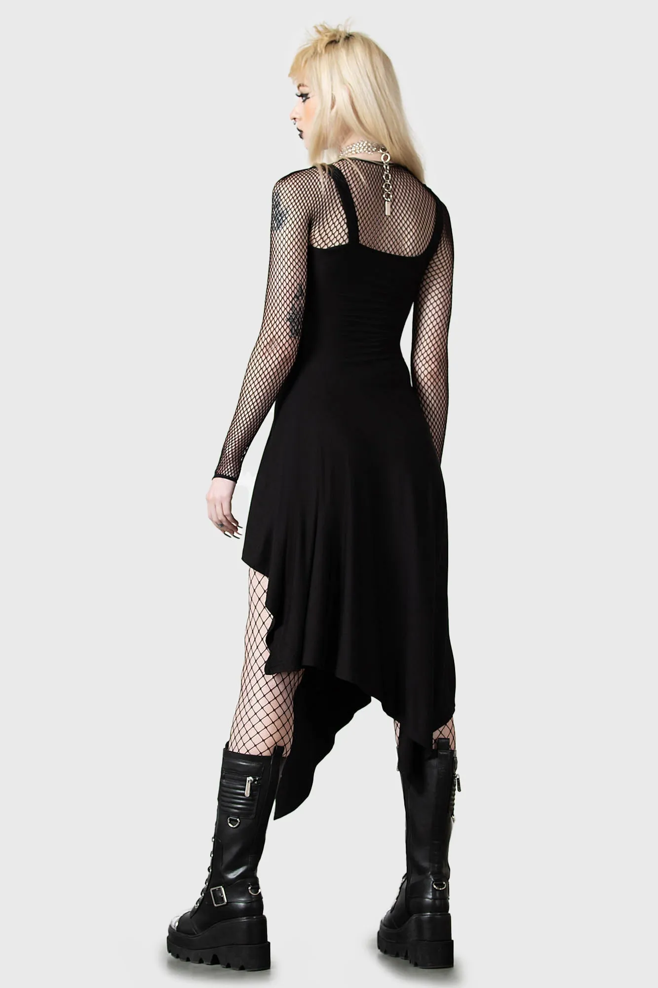 Corvia Asymmetric Dress - Resurrect