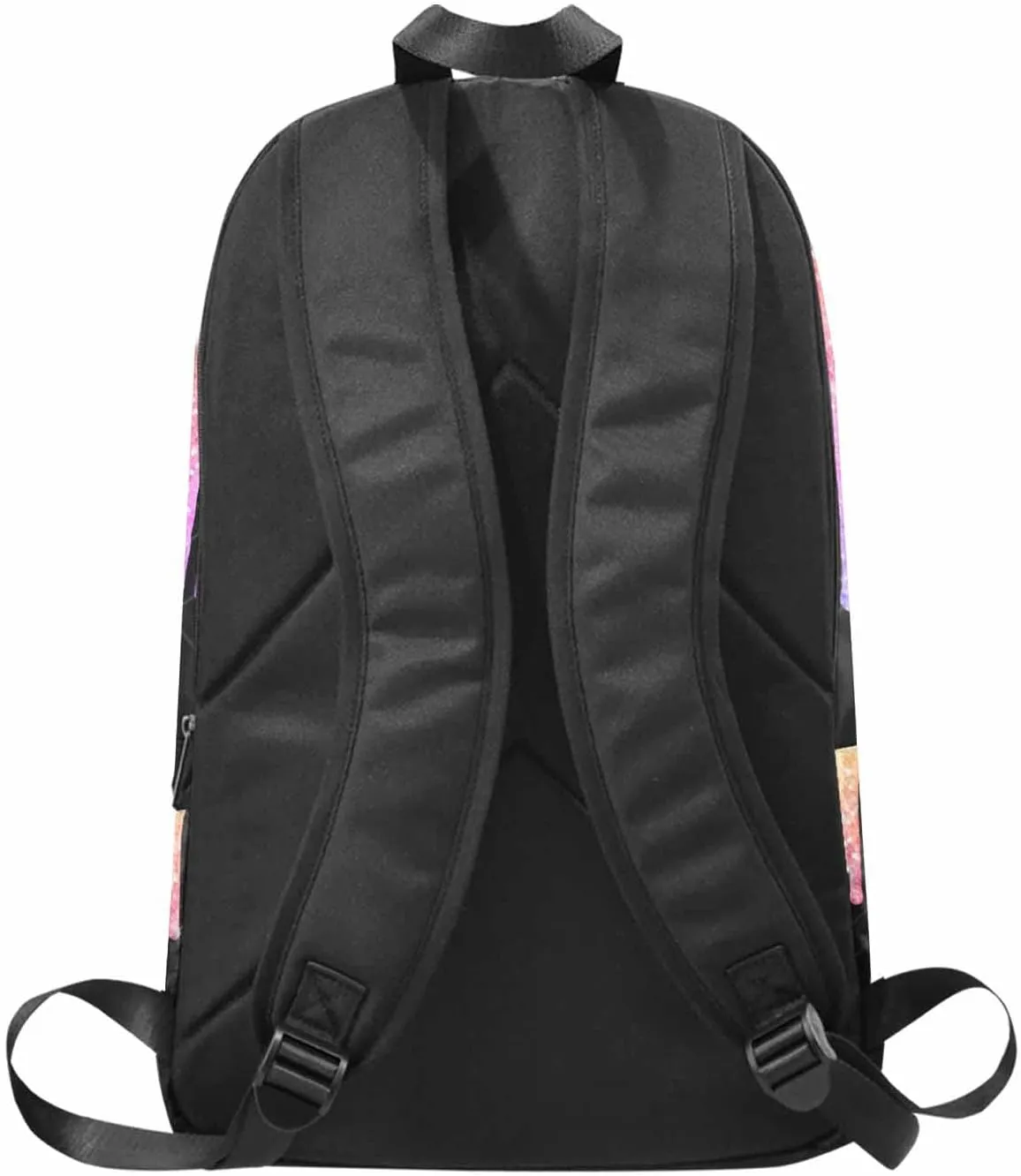 Customized Casual Unisex Daypack Bags Backpack Halloween Cat Travel Shoulder Casual Daypack to Sister Brother
