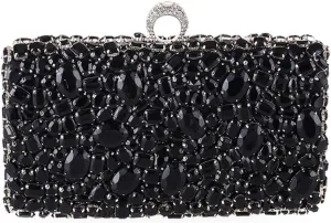 Diamond Chain Women's Handbag Horizontal Square Dinner Party Women's Bag(E)