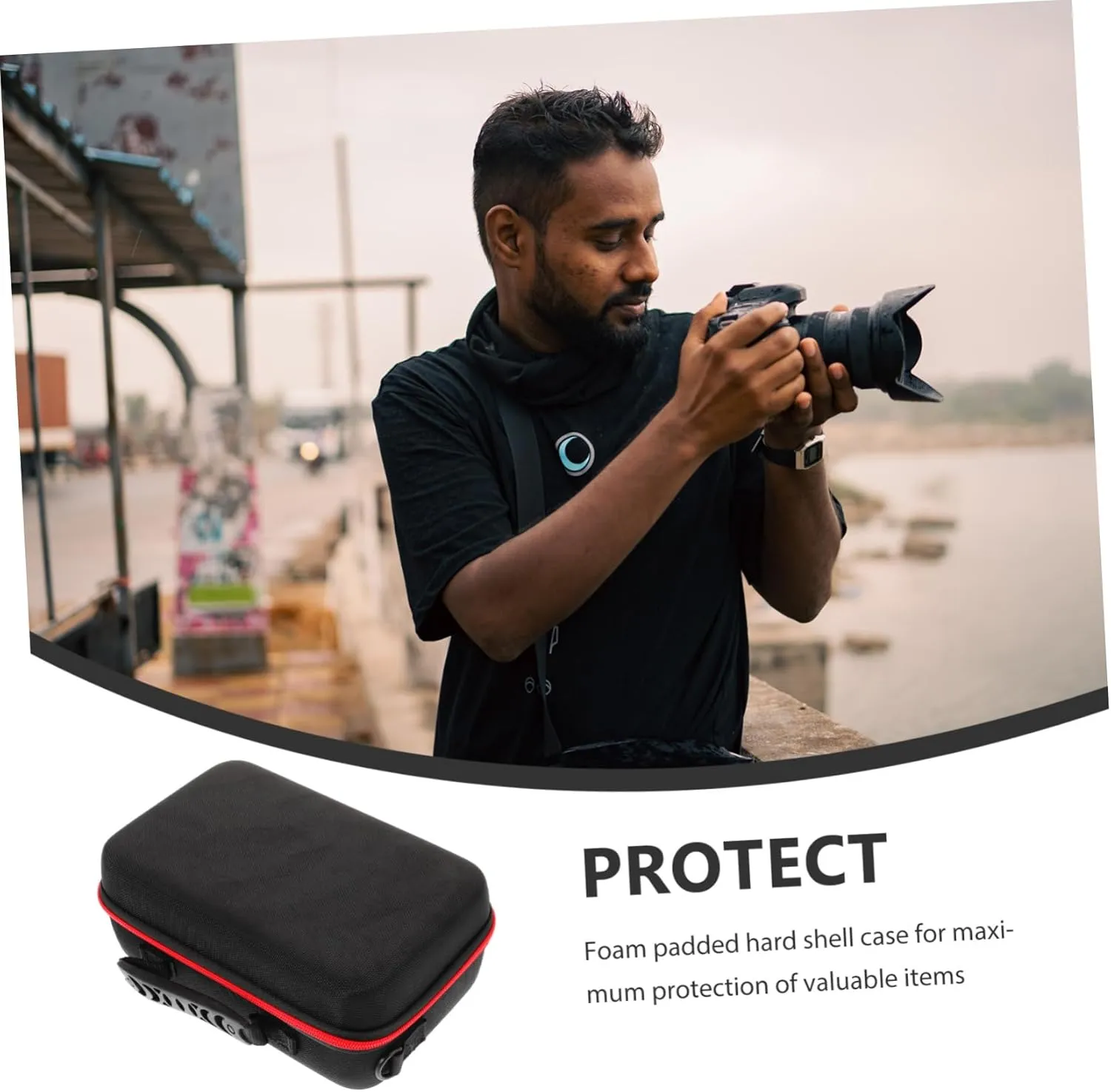 DOITOOL Outdoor Camera Case with Durable Splashproof Design Sturdy Protection for Digital Equipment for Travel and Storage