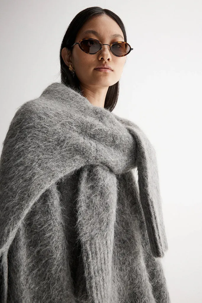 Elka Tallulah knit Grey Marle