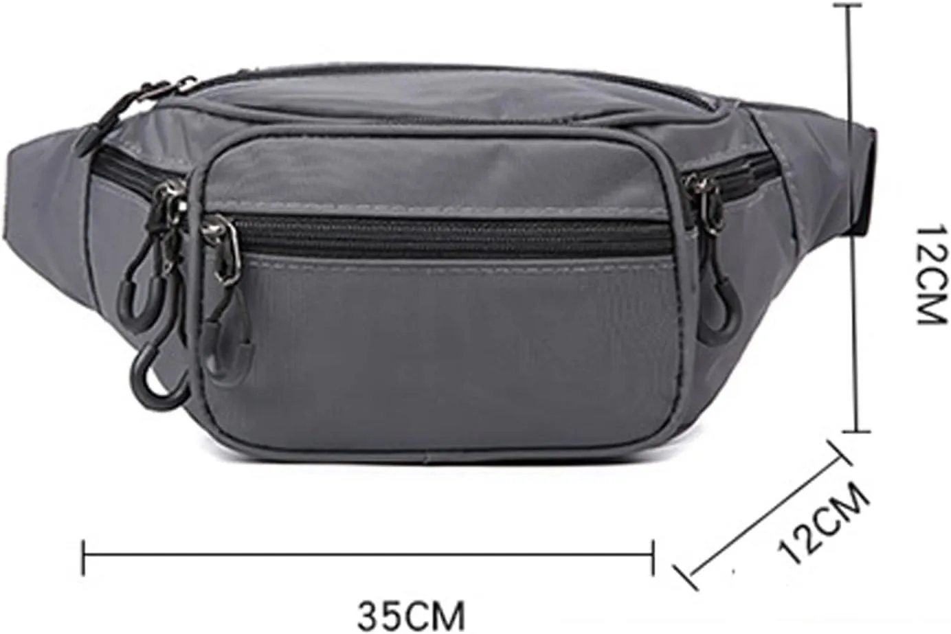 Fanny Pack Adult Waist Bag Multifunctional Chest Bag Ladies Sports Bags Men Running Bags Portable Wallet (Blue)