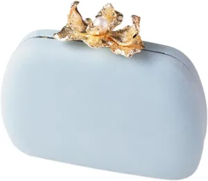 Flower Evening Clutch for Women Shiny Evening Bag Purses Gorgeous Handbags for Feast Party Wedding 2025