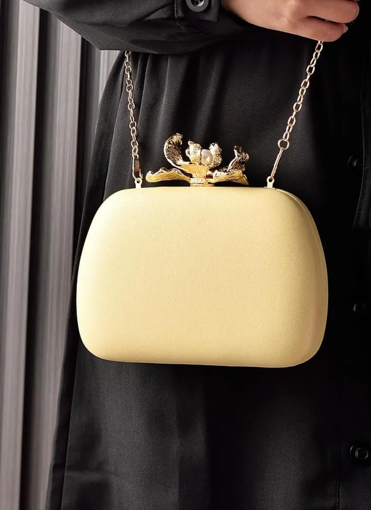 Flower Evening Clutch for Women Shiny Evening Bag Purses Gorgeous Handbags for Feast Party Wedding 2025