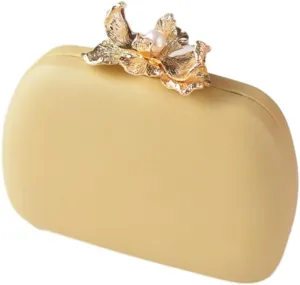 Flower Evening Clutch for Women Shiny Evening Bag Purses Gorgeous Handbags for Feast Party Wedding 2025