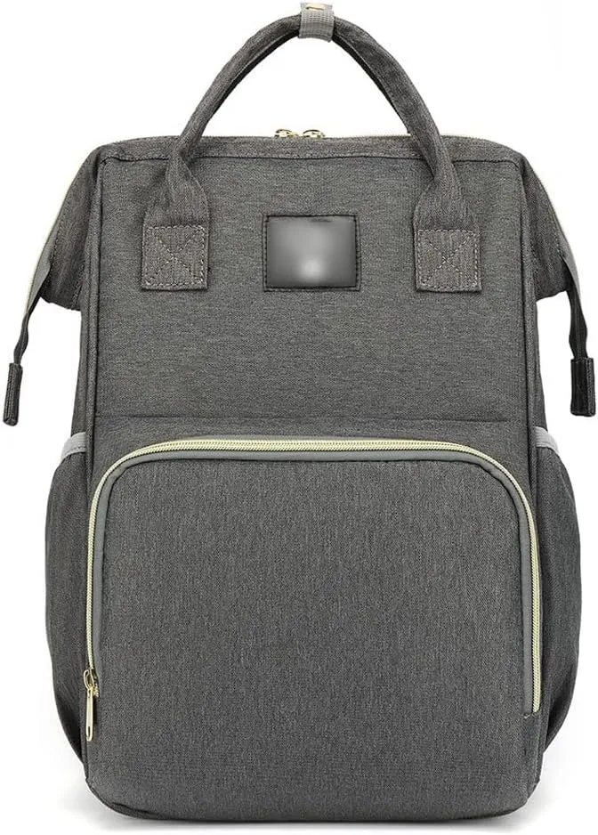 for women Bag Waterproof Fashion Backpack Bags For Mom Large-capacity multifunctional Lightweight (Gray)