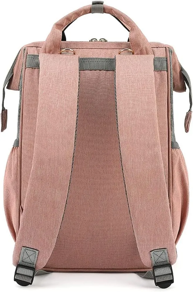 for women Bag Waterproof Fashion Backpack Bags For Mom Large-capacity multifunctional Lightweight (Gray)