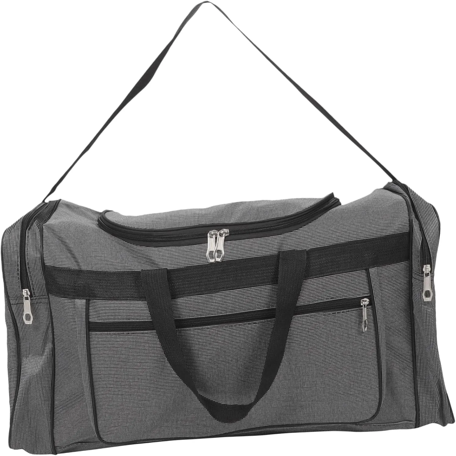 FRCOLOR Portable Foldable Duffle Bag Travel Sports Bag Men's Overnight Large Gym