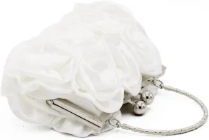 GALPADA Gorgeous Straw Clutch Bag for Women Evening Purses for Wedding Bridal Purse