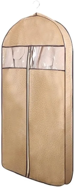 Garment Bags Breathable Coat Fur Dust Cover, Three-dimensional Clothing Dust Cover Hanging Bag, Clothing Dust Bag Coat Cover Clothing dust Cover (Color : A, Size : Small)