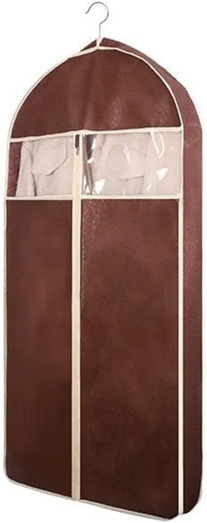 Garment Bags Breathable Coat Fur Dust Cover, Three-dimensional Clothing Dust Cover Hanging Bag, Clothing Dust Bag Coat Cover Clothing dust Cover (Color : B, Size : M)