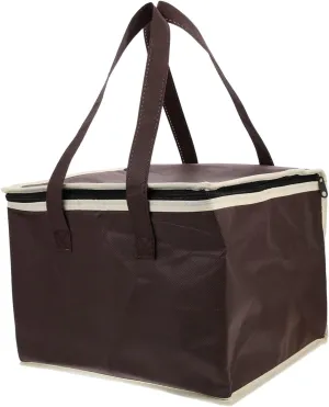Garneck Insulated Grocery Bag for Food Non Woven Fabric Insulation Bag for Cakes Seafood and Pizza Portable Thermal Bag for Hot and Cold Meals