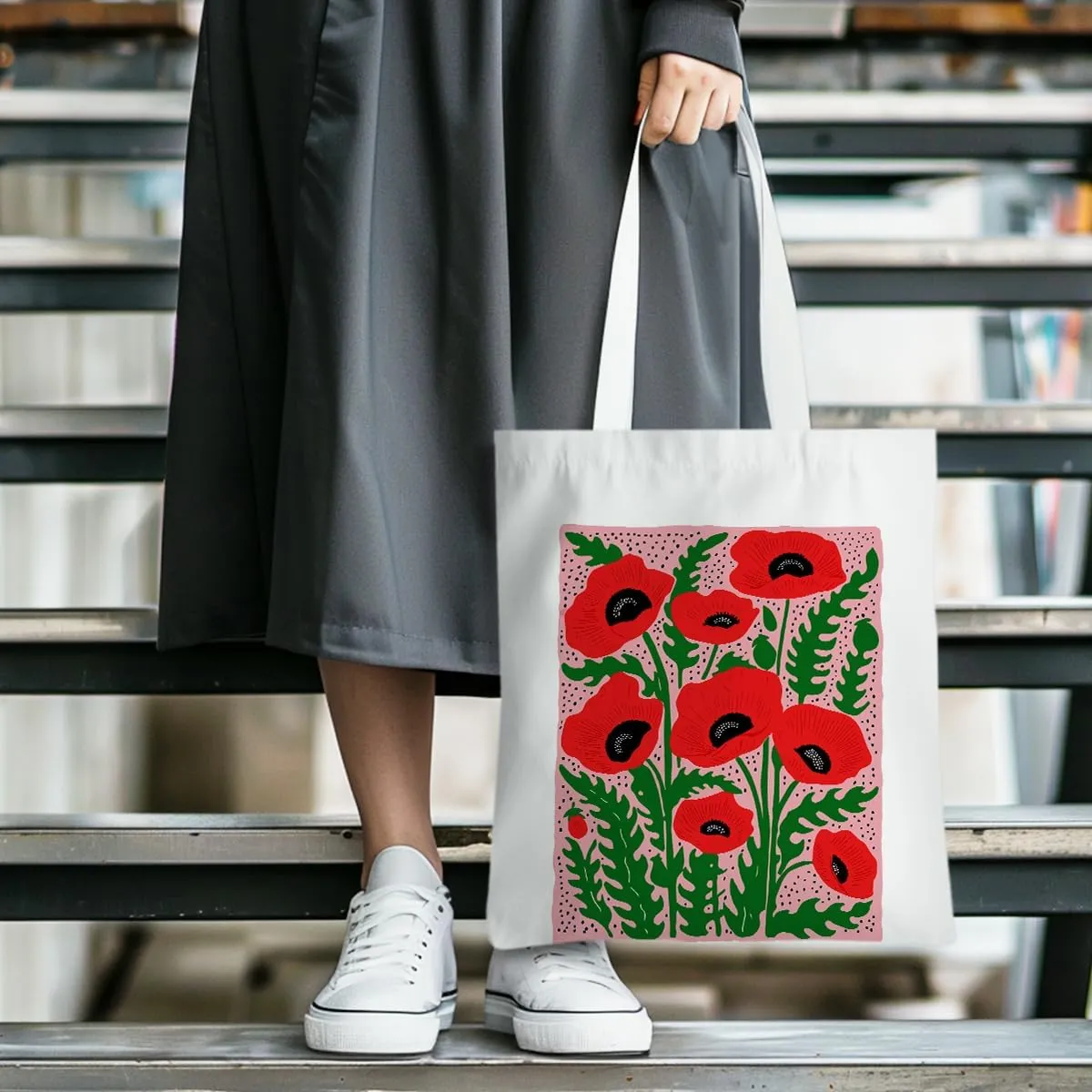 Gifts for Plant Lovers Tote Bag Flowers Beach Bag Insect Pumpkin Fall Halloween Travel Gifts Gardening