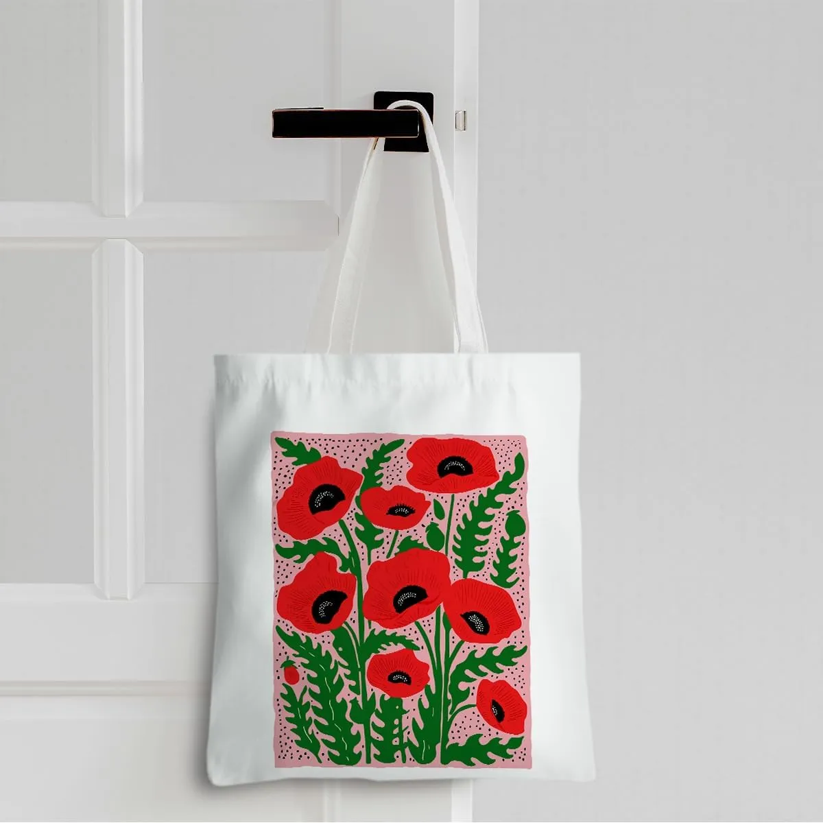 Gifts for Plant Lovers Tote Bag Flowers Beach Bag Insect Pumpkin Fall Halloween Travel Gifts Gardening