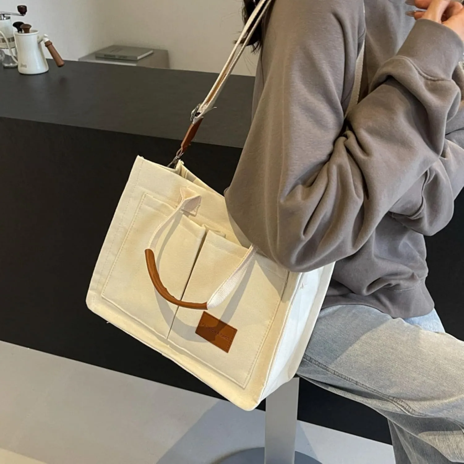 Hobo Tote Bag for Women Casual Crossbody Shoulder Bags Top Handle Handbag Hobo Purses Large Messenger Work Bags