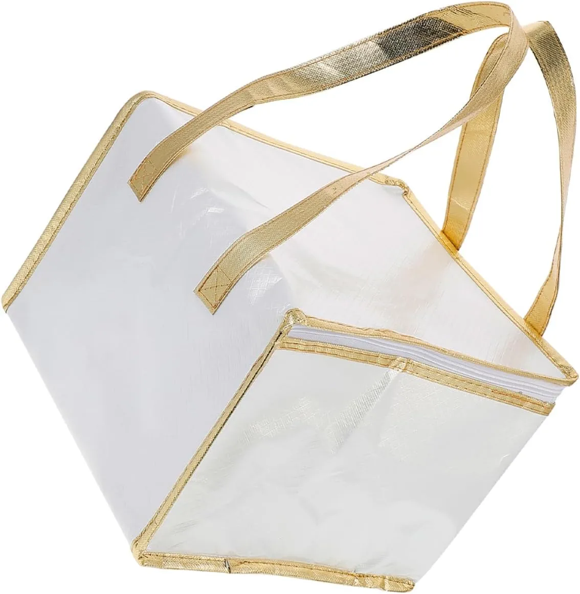 Insulated Food Bag Reusable Cooler Tote for Takeout for Packing Seafood Vegetables and Desserts Capacity and Design for Outdoor Use
