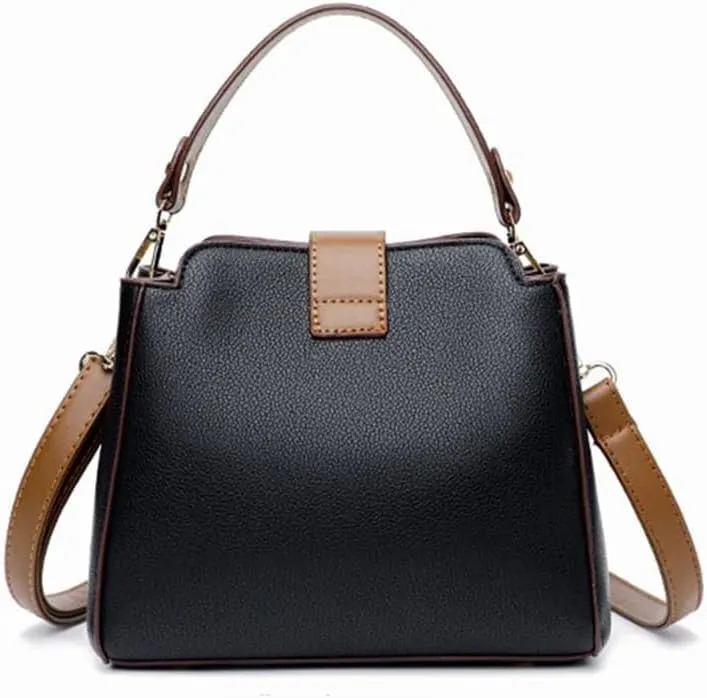 JSEIAJB Women's Small Bucket Shoulder Bags Gift Bags Ladies Casual Solid Colour Tote Handbag