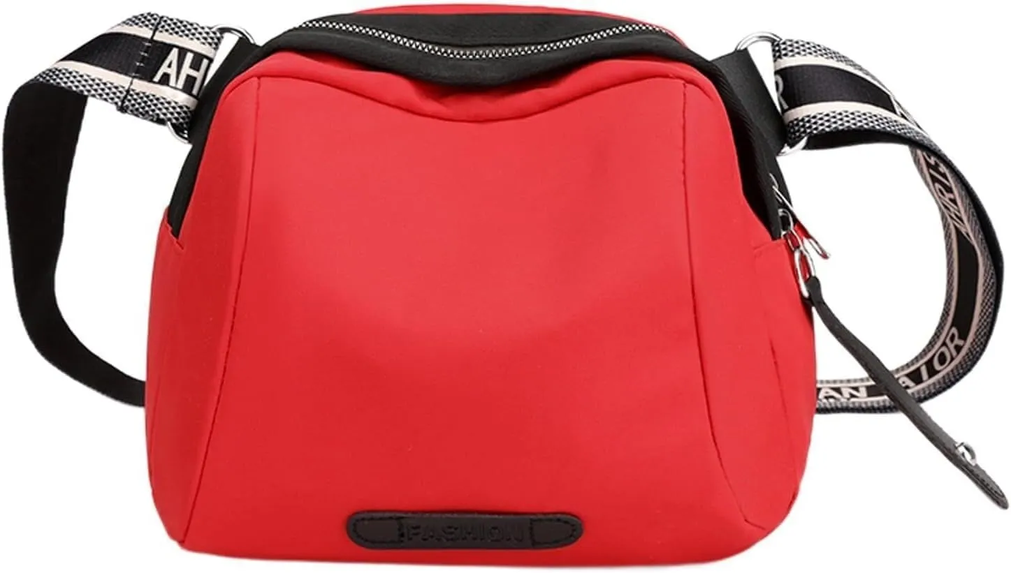 Lightweight Nylon Canvas Bag Multi-Pocket Top Handle Work Bags Crossbody Ladies Fashion Casual Shoulder Bags