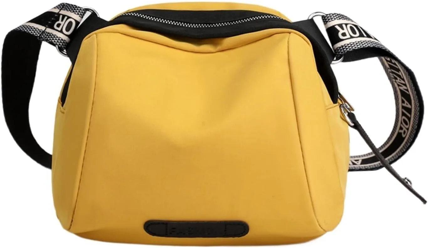Lightweight Nylon Canvas Bag Multi-Pocket Top Handle Work Bags Crossbody Ladies Fashion Casual Shoulder Bags
