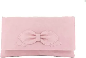 LONI Gorgeous Faux Suede Envelop Style Bridal Wedding Evening Clutch Party Purse Hand Bag