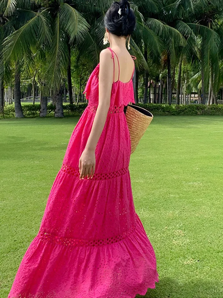 Madeline Hollow out Dress