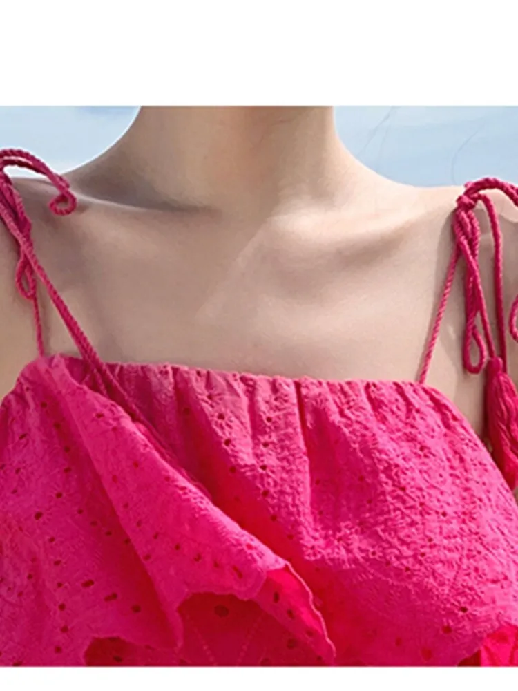 Madeline Hollow out Dress