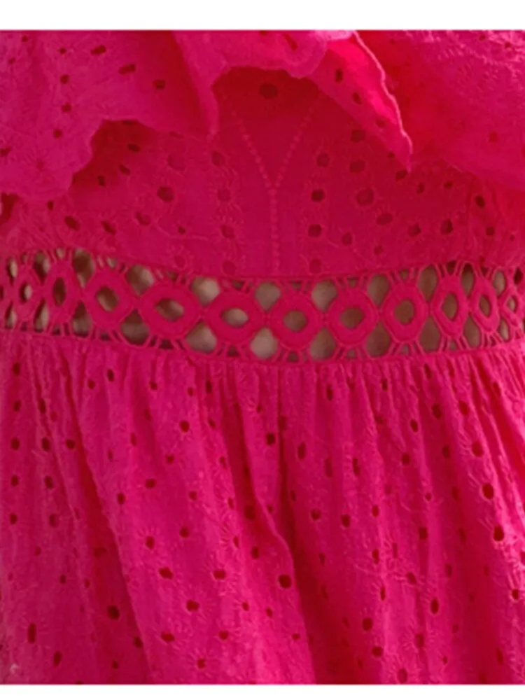Madeline Hollow out Dress