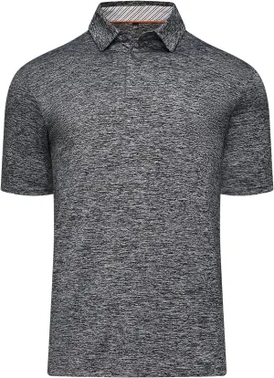 Men's Polo Shirt Performance UPF 50  Sun Protection Quick Dry Lightweight Breathable Golf Short Sleeve