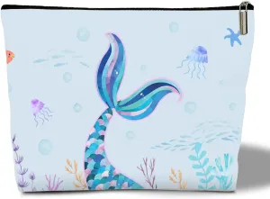 Mermaid Ocean Multifunctional Makeup Bag - Vacation Gift for Her
