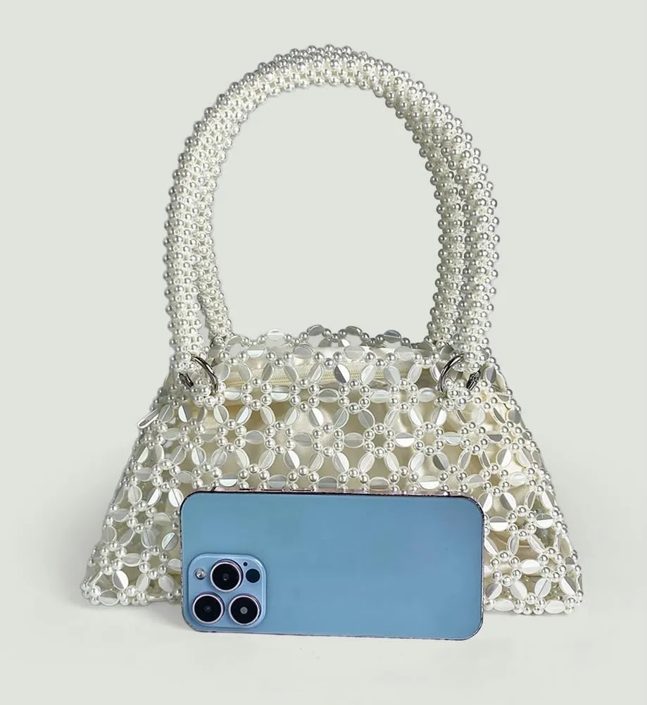 Molodo Acrylic Evening Clutch Purses for Women Elegant Evening Bag Gorgeous Woven Handbag for Wedding Party 2025