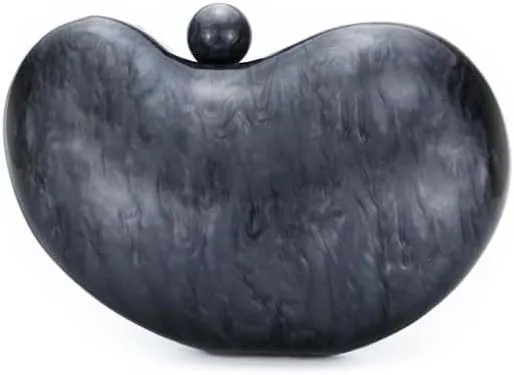 Molodo Cashew Acrylic Evening Clutch Purses for Women Elegant Evening Bag Gorgeous Handbag Shoulder Bag Wedding Party 2025
