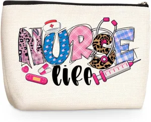 Multifunctional Cosmetic Bag for Women - Makeup, Travel - Multicolor - 4 Pack