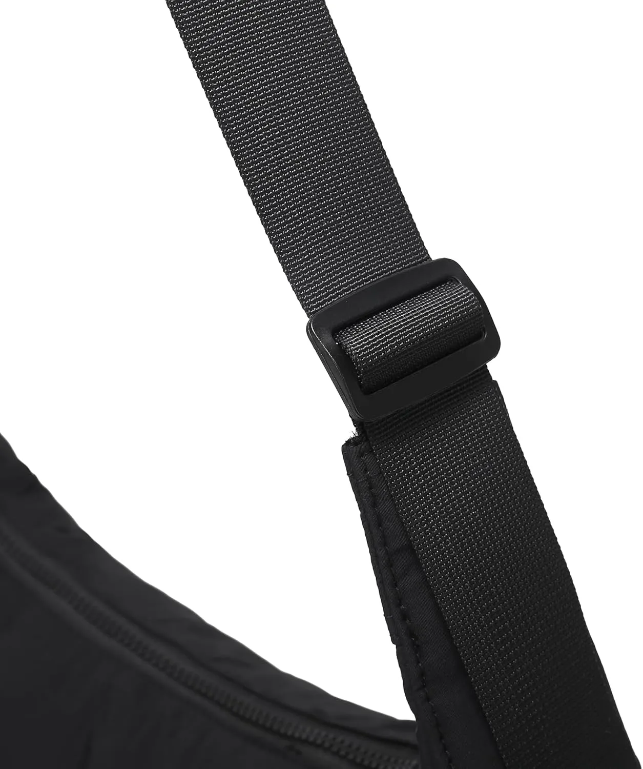 Nylon Crescent Crossbody Bags for Women,Shoulder Casual Dumpling Purse