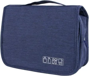 Portable Travel Makeup Bag, Large Hanging Toiletry Bag, Multifunctional Cosmetic Storage Bag, Multi-Layer Makeup Case With Hook